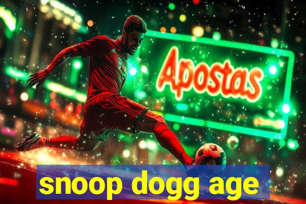 snoop dogg age