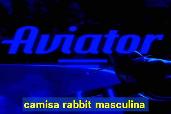 camisa rabbit masculina