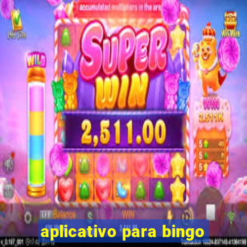 aplicativo para bingo