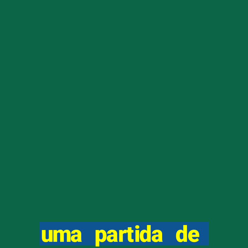 uma partida de futebol tem dois tempos de 45