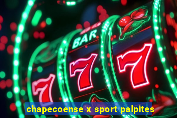 chapecoense x sport palpites