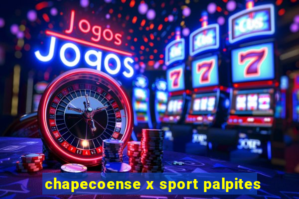 chapecoense x sport palpites