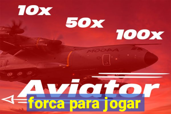 forca para jogar