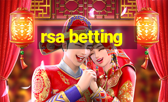 rsa betting