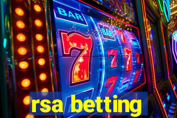 rsa betting