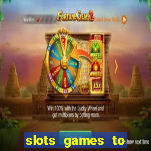 slots games to play for free