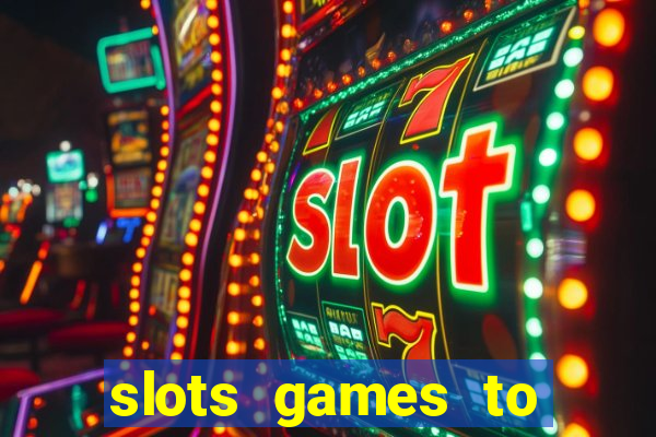 slots games to play for free