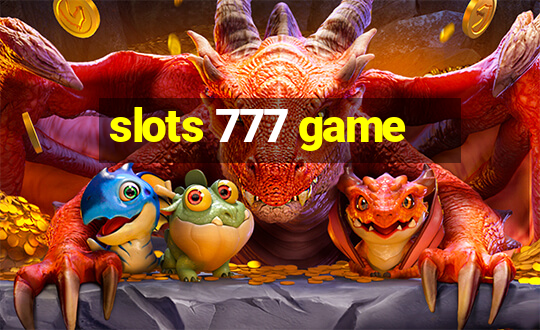 slots 777 game