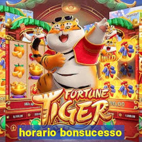 horario bonsucesso