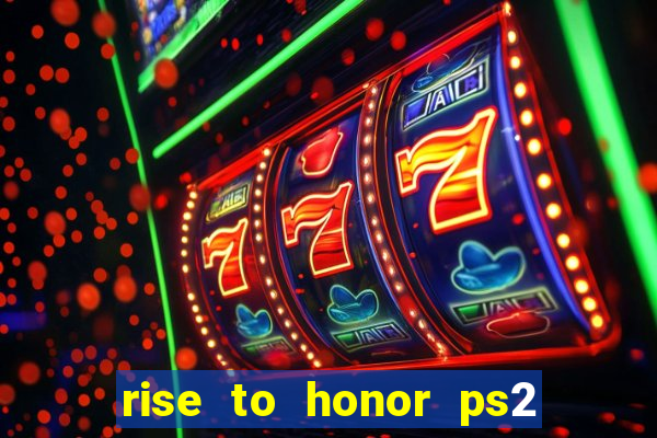 rise to honor ps2 iso pt br