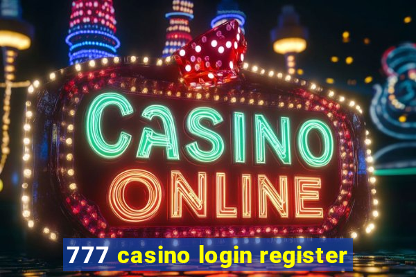 777 casino login register