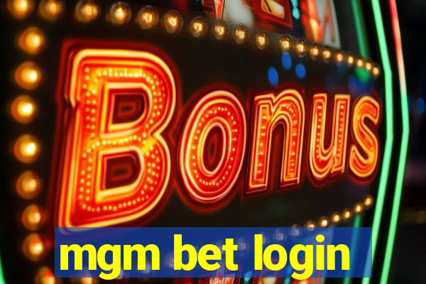 mgm bet login