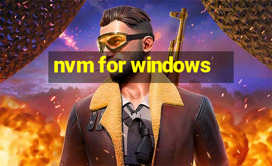 nvm for windows