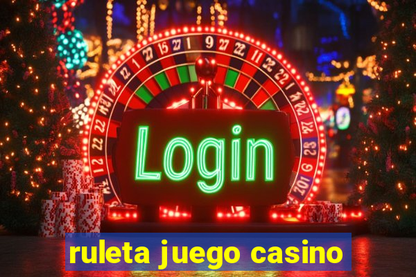 ruleta juego casino