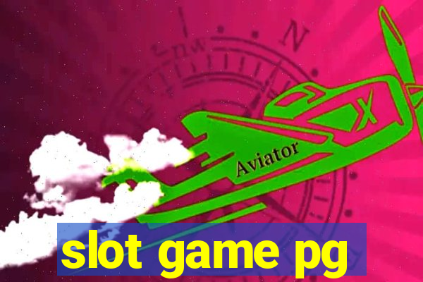 slot game pg