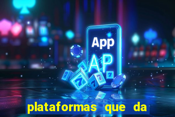 plataformas que da bonus de cadastro