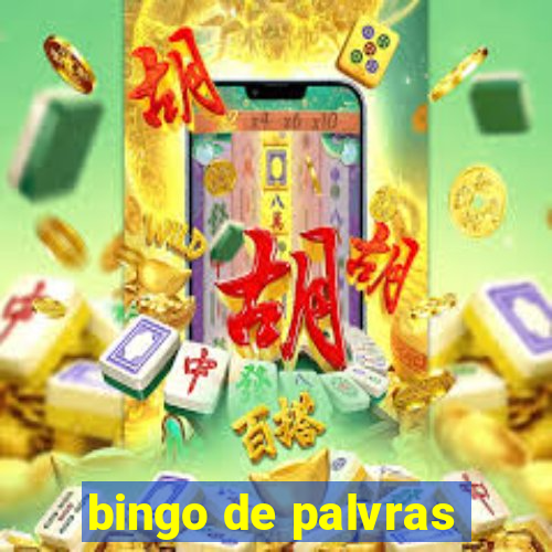 bingo de palvras