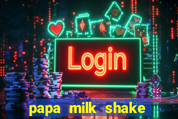 papa milk shake click jogos