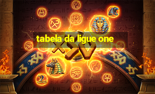 tabela da ligue one