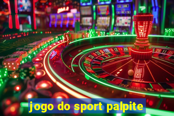 jogo do sport palpite