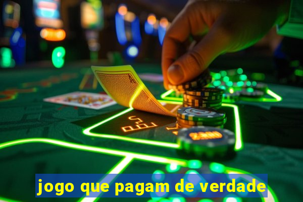 jogo que pagam de verdade