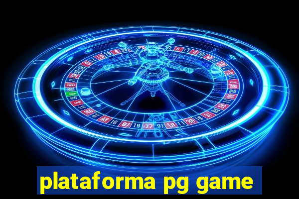 plataforma pg game