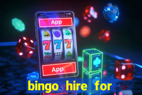 bingo hire for parties leigh