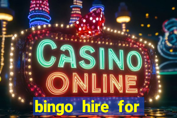 bingo hire for parties leigh