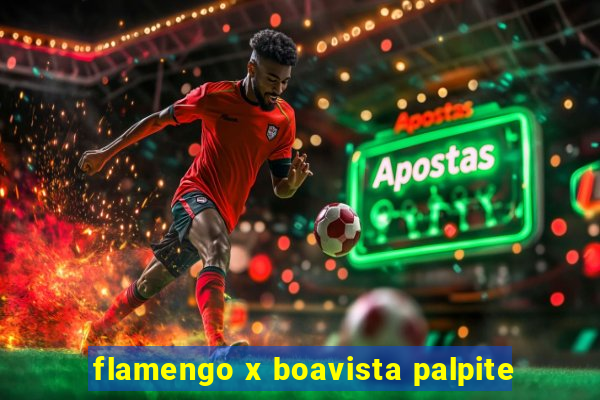 flamengo x boavista palpite