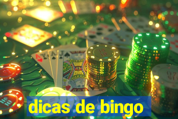 dicas de bingo