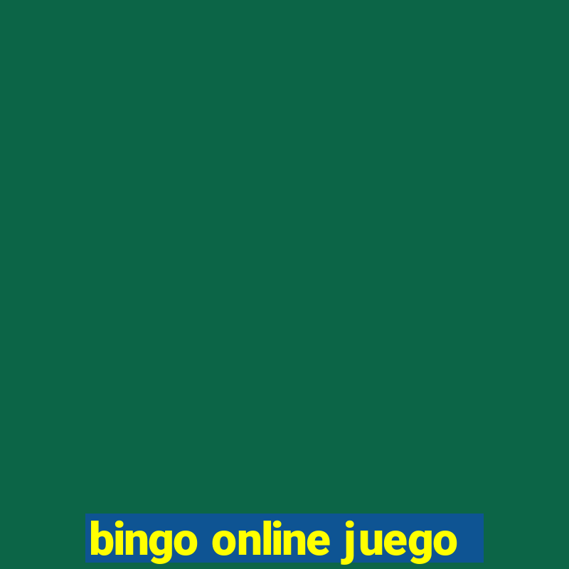 bingo online juego