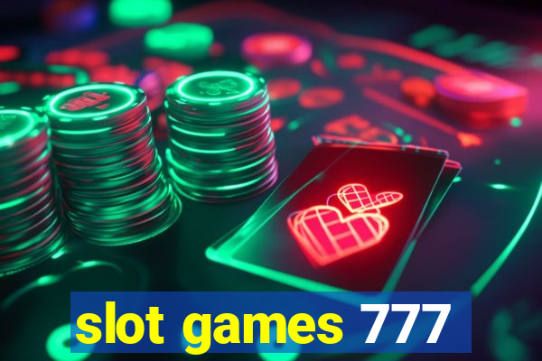 slot games 777