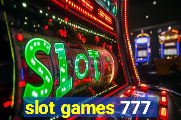 slot games 777