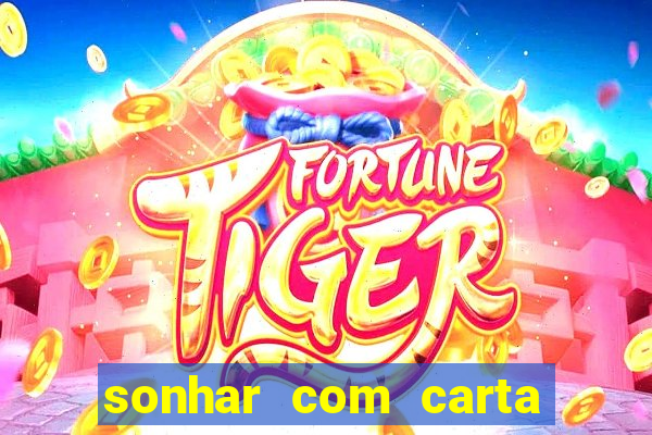 sonhar com carta livro dos sonhos