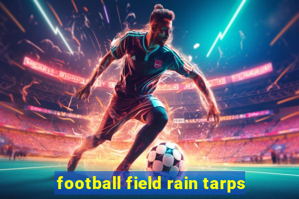 football field rain tarps