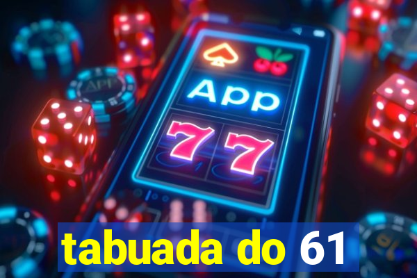 tabuada do 61