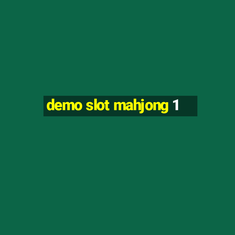 demo slot mahjong 1