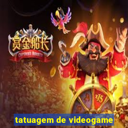 tatuagem de videogame