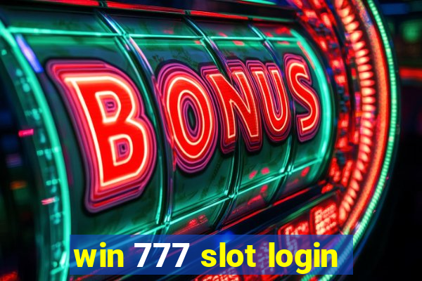 win 777 slot login