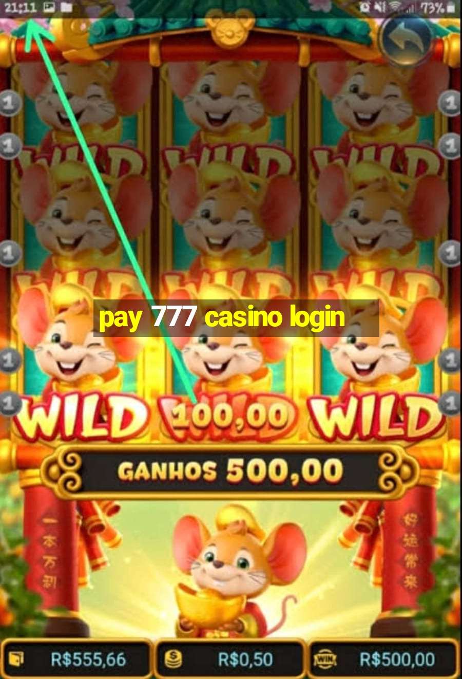 pay 777 casino login