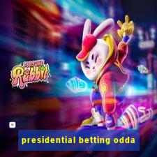 presidential betting odda