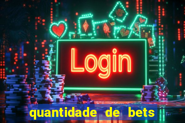 quantidade de bets no brasil