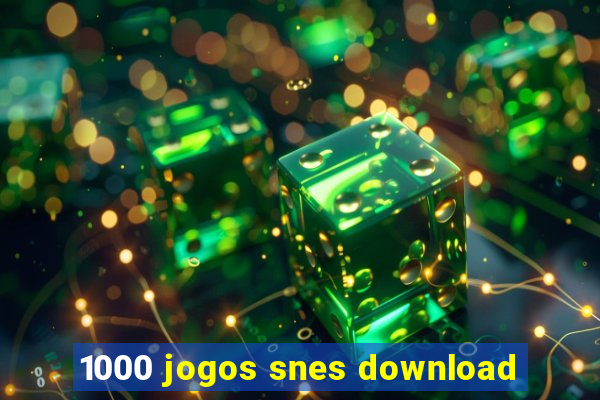 1000 jogos snes download