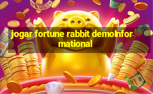 jogar fortune rabbit demoInformational