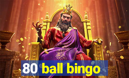 80 ball bingo