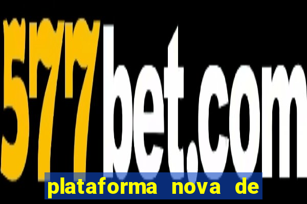 plataforma nova de jogo online