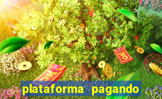 plataforma pagando no cadastro slot