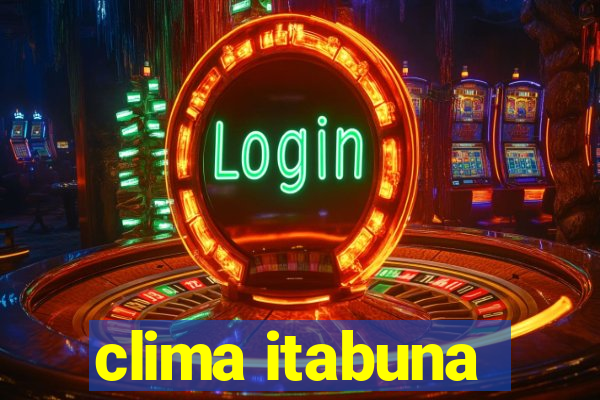 clima itabuna