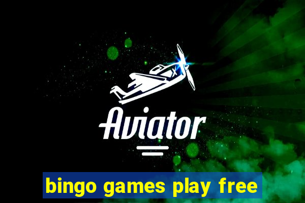 bingo games play free