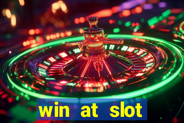 win at slot machines in casinos